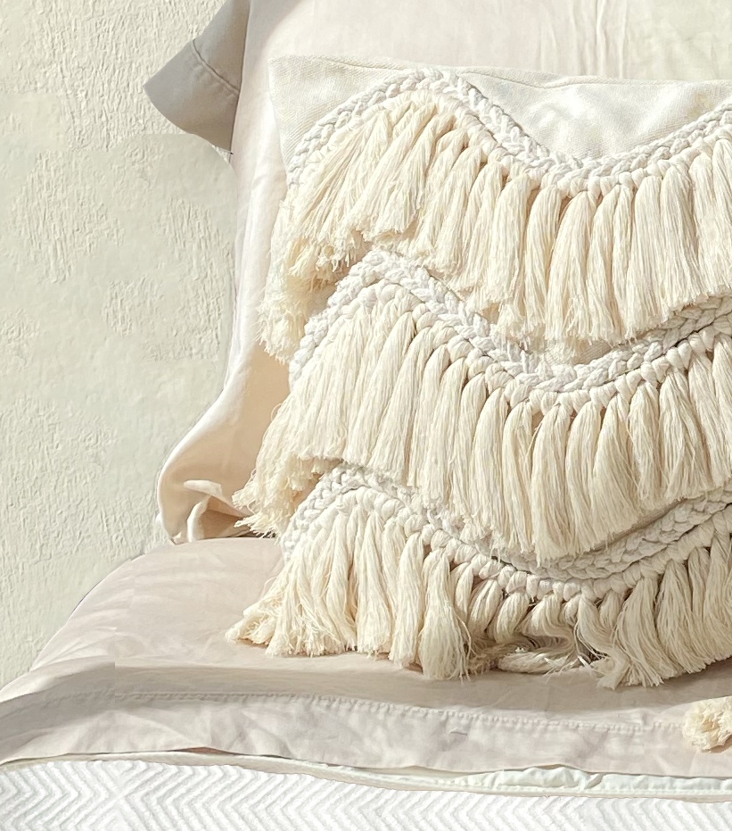 Funda Zig Zag macrame