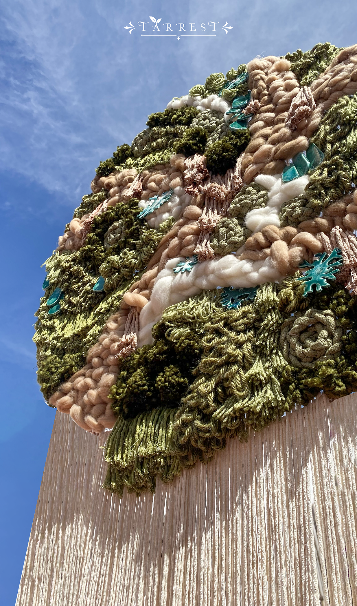 arte textil inspirado en la naturaleza