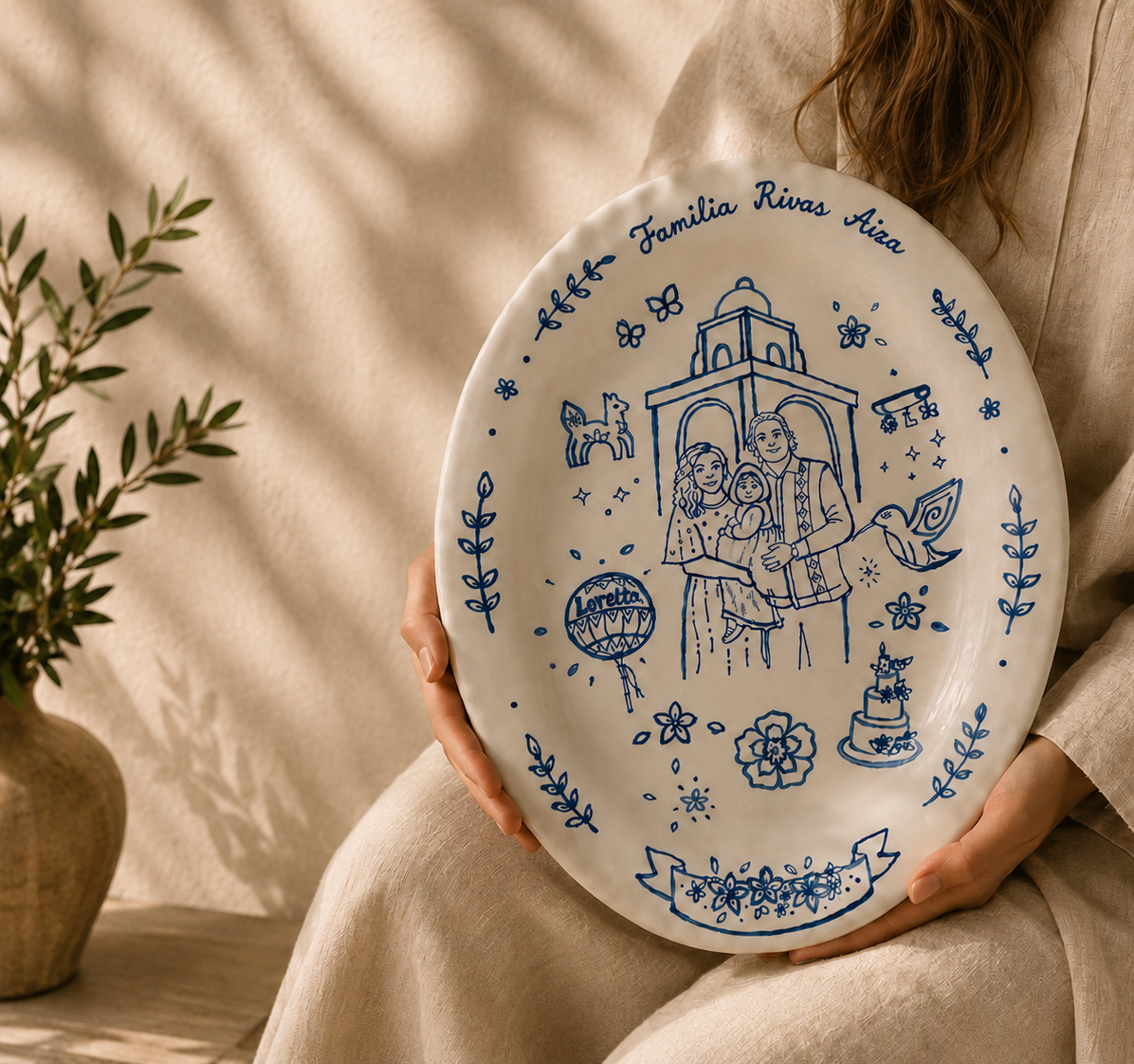 Platon_ilustrado_boda_ceramica