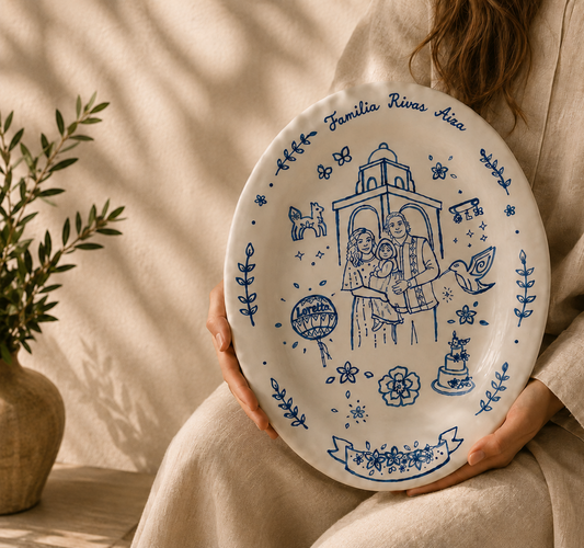 Platon_ilustrado_boda_ceramica