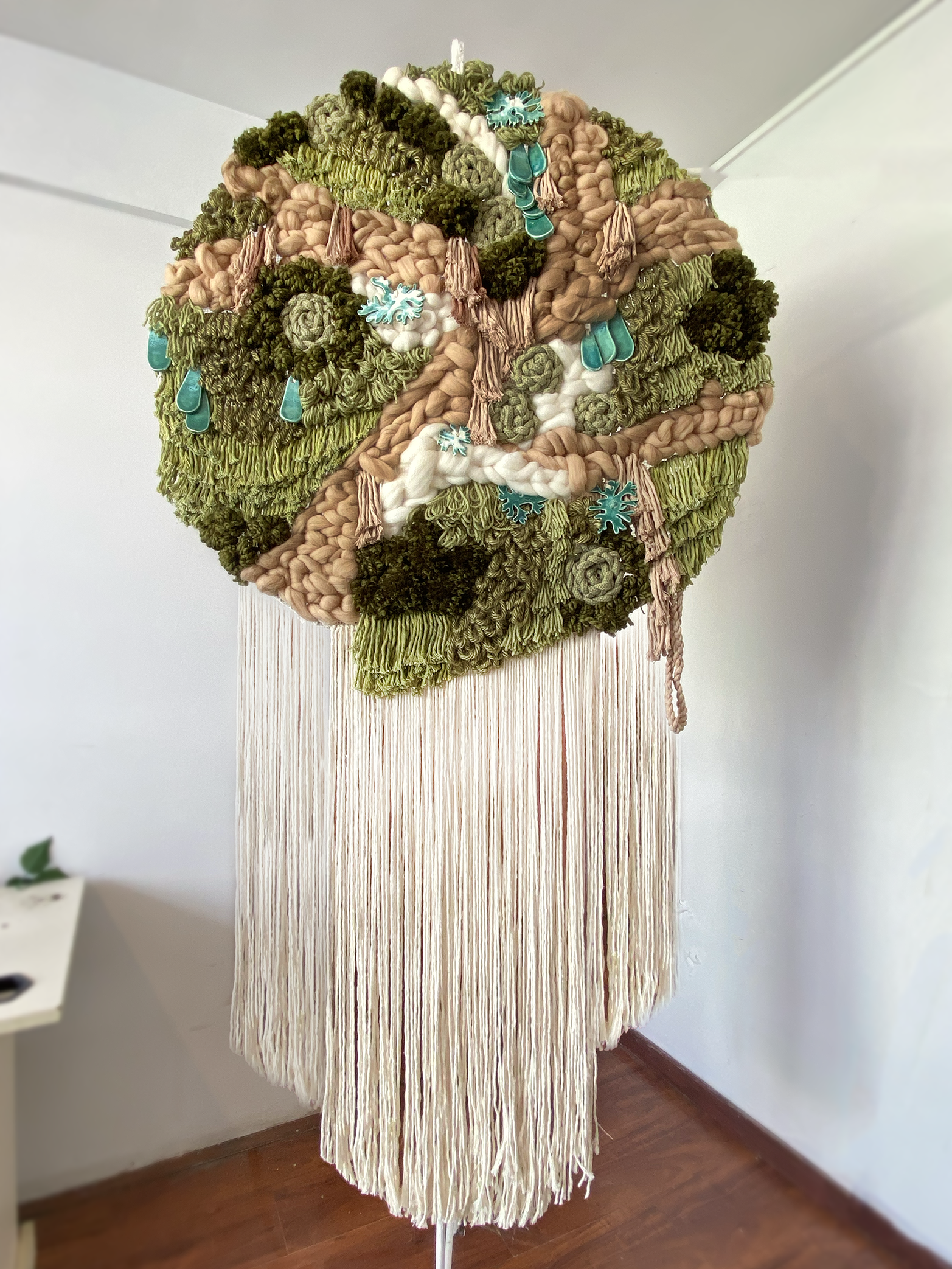 arte textil inspirado en la naturaleza